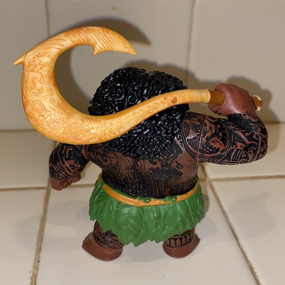 Disney Jakks 5" Maui Mini Toy Figure Moana Figure - Picture 3 of 7